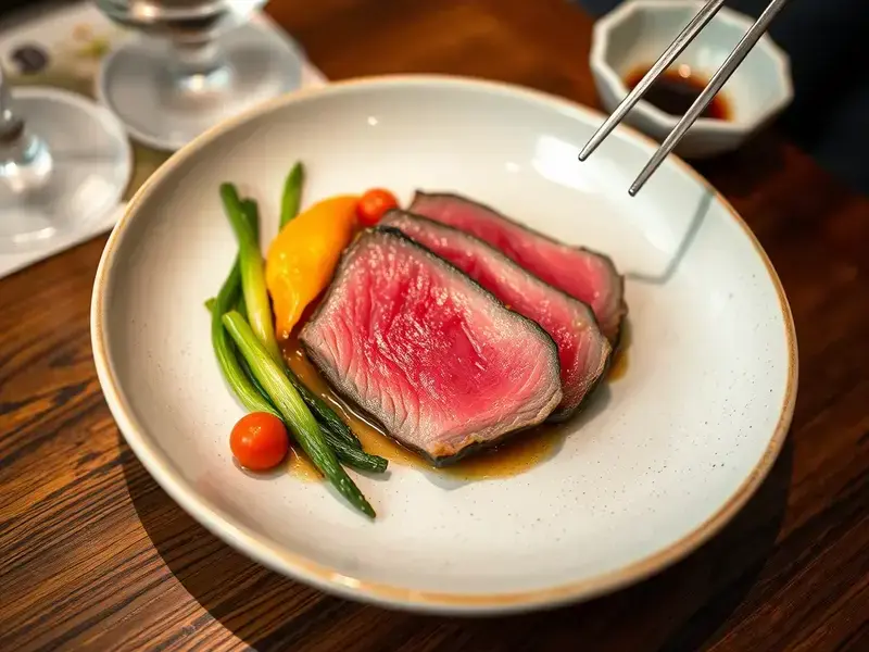 前菜から肉料理へ